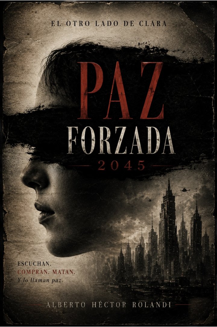Portada de Paz forzada 2045, novela de Alberto Héctor Rolandi